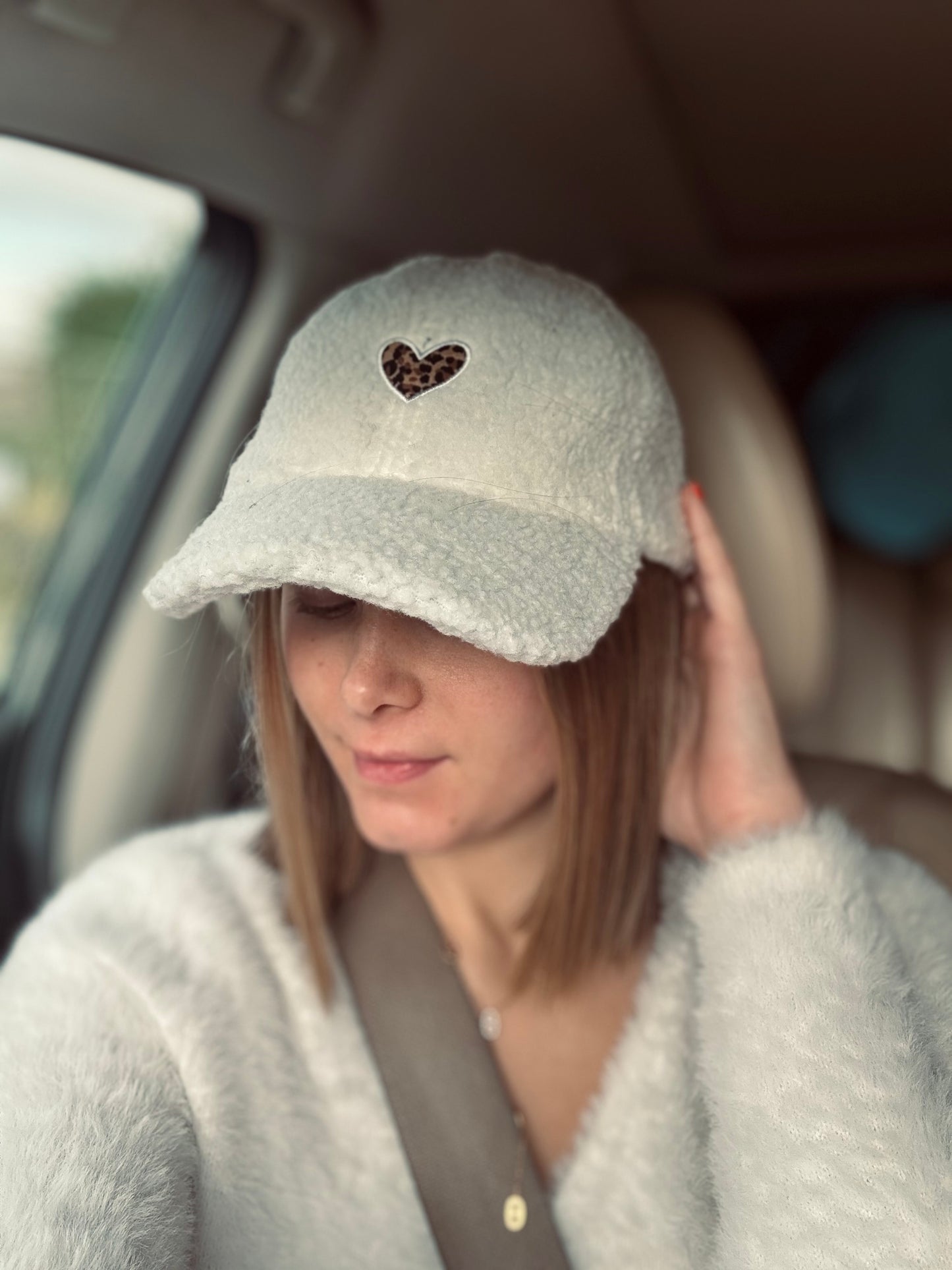 Casquette Polaire Blanche