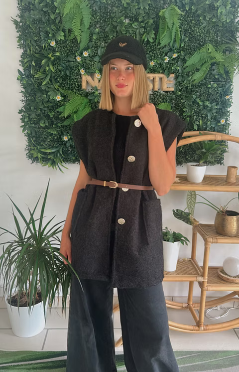 Gilet Florence Noir