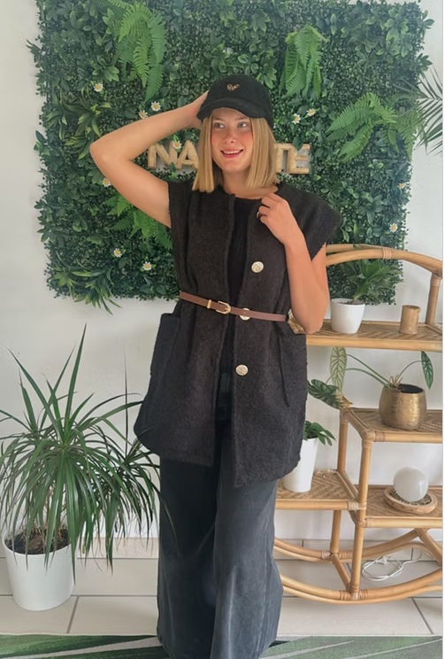 Gilet Florence Noir
