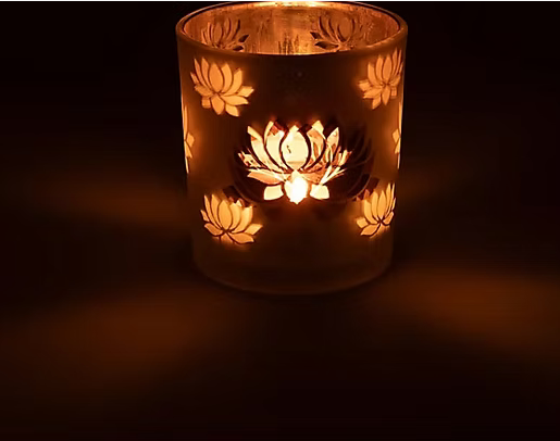 photophores "Les Divins" Grand Modèle : Lotus