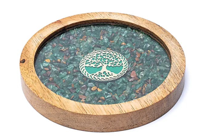 Dessous de verre : Lâcher prise, Harmonie, confiance et protection ….