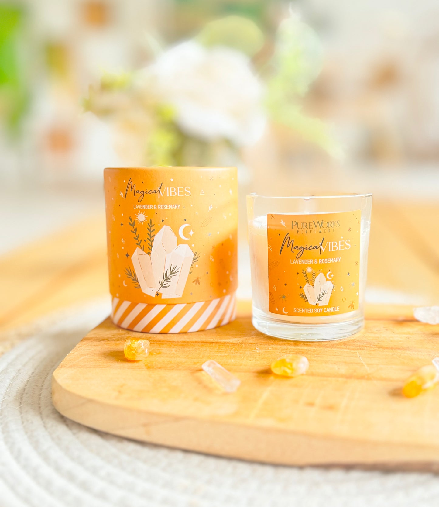 Bougie vibration magique