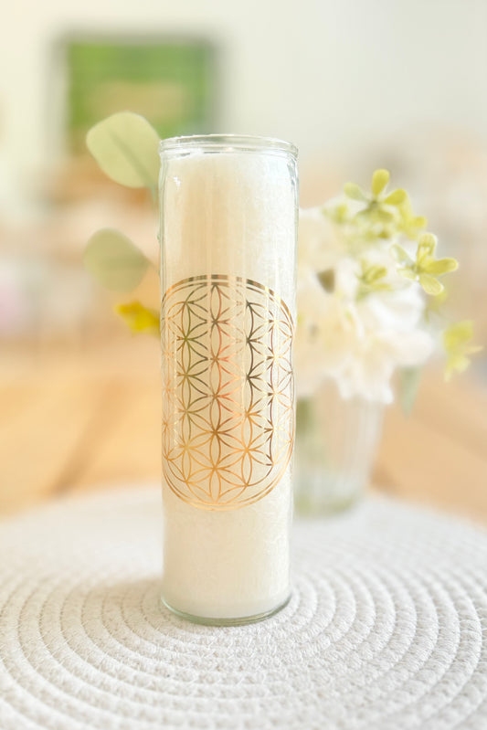 Bougie fleur de vie 🌼