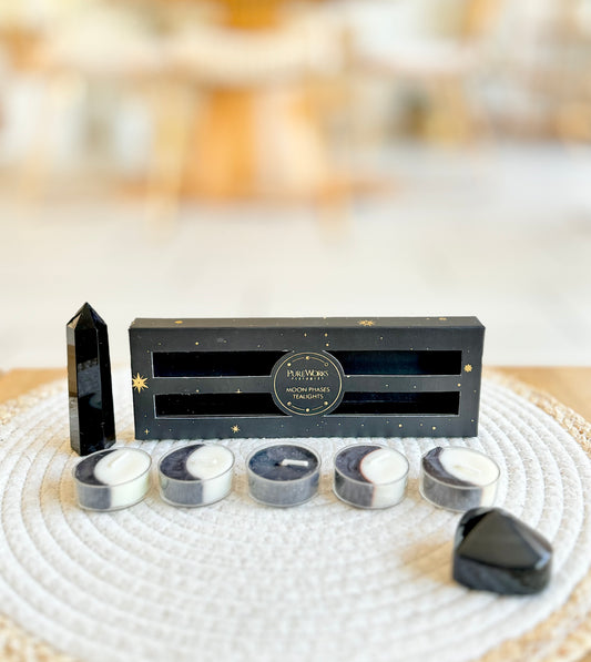 Bougies chauffe-plat lune 🌒