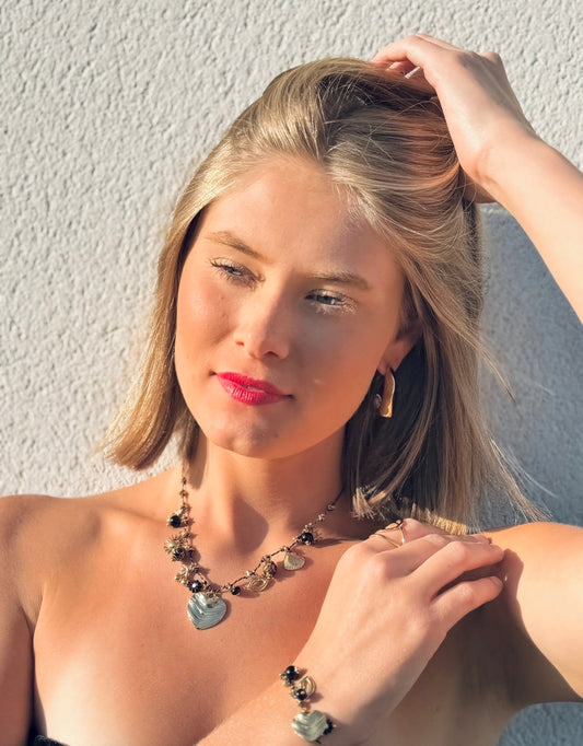 Collier Vintage Noir