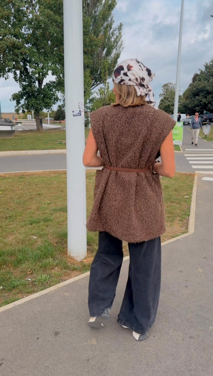 Gilet Florence Écru