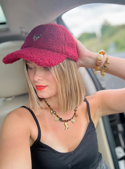 Casquette polaire Bordeaux