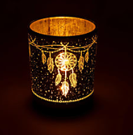 Photophores "Les Divins" Grand modèle : Attrape rêve