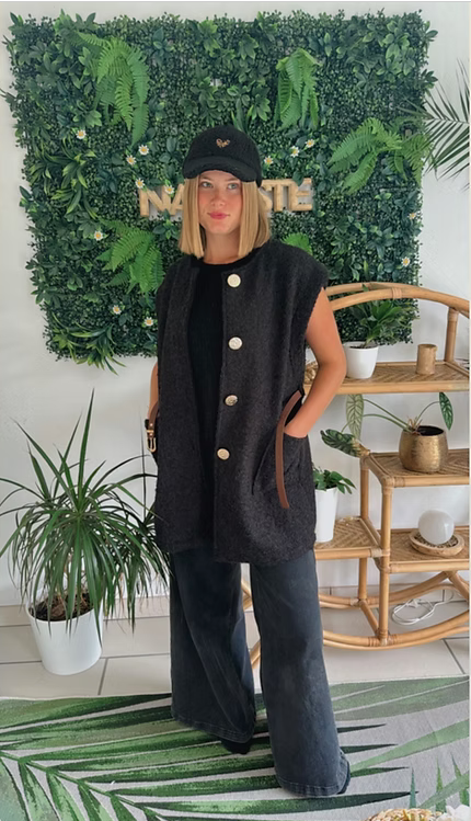 Gilet Florence Noir