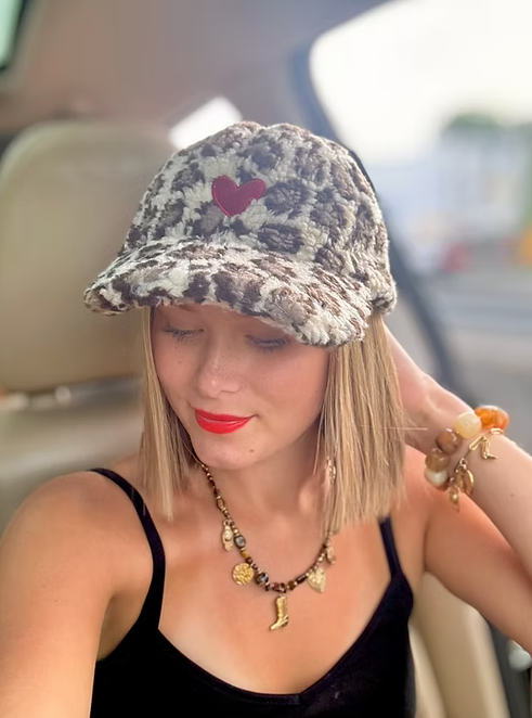 Casquette Polaire Léopard