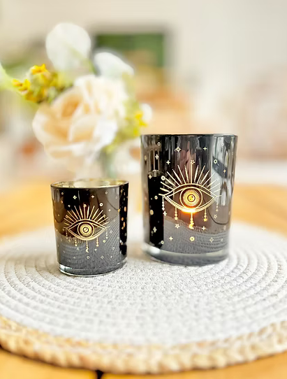 Photophores "Les Divins" Grand modèle: Œil de protection