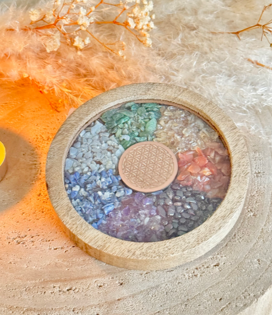 Dessous de verre : Lâcher prise, Harmonie, confiance et protection ….