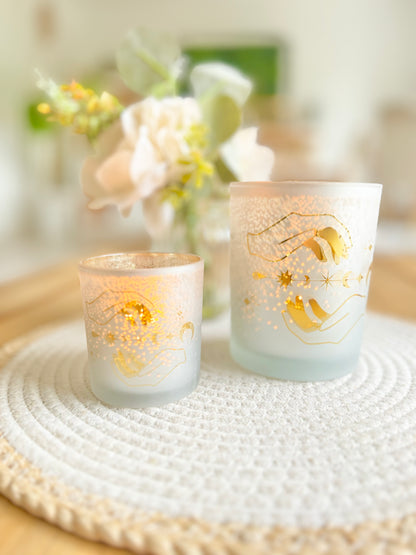 Photophores "Les Divins" : Mains Guérisseuses