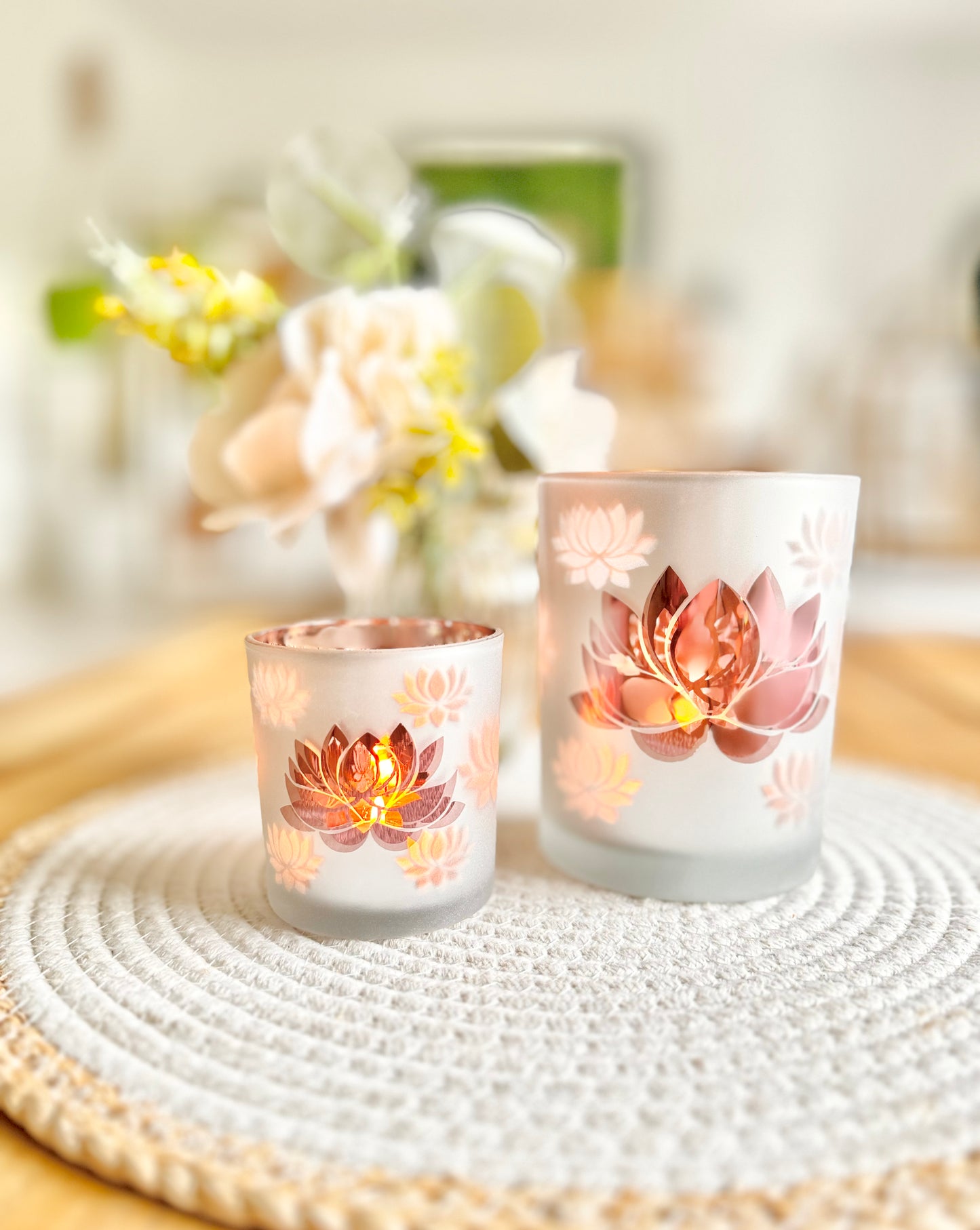 Photophores "Les Divins" : Lotus