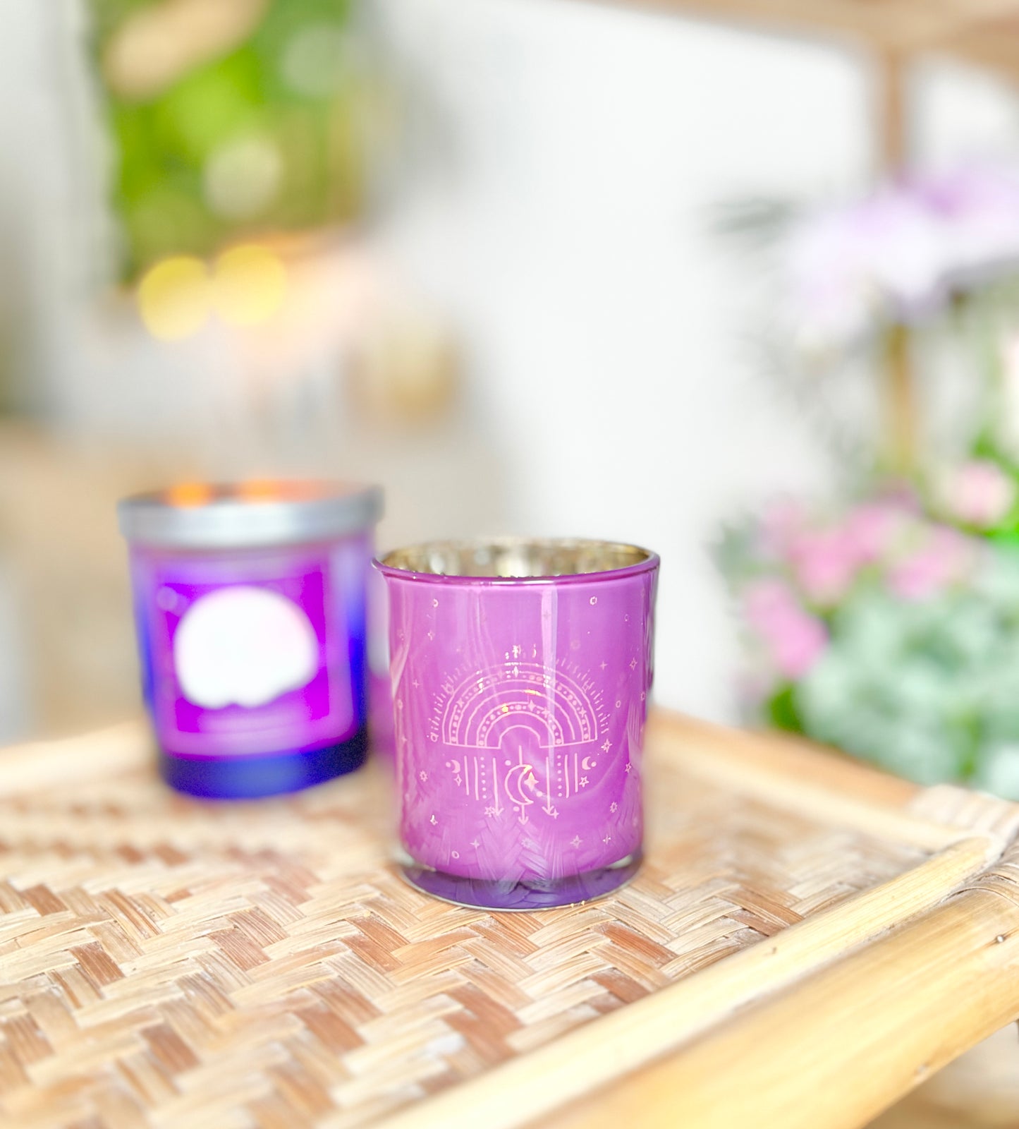 Photophores "Les Divins" : Arc en ciel