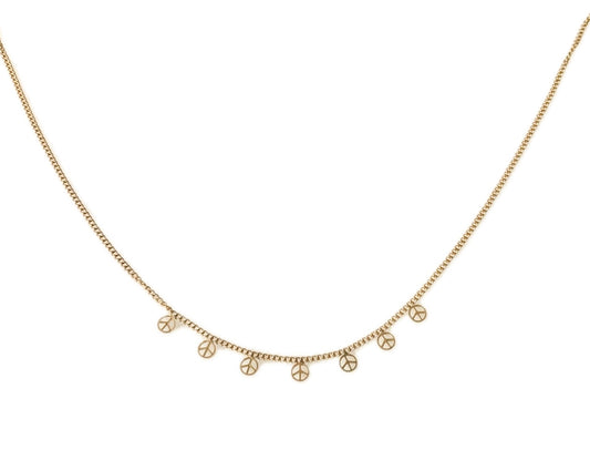 Collier Peace&Love