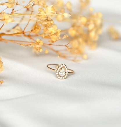 Bague marquise