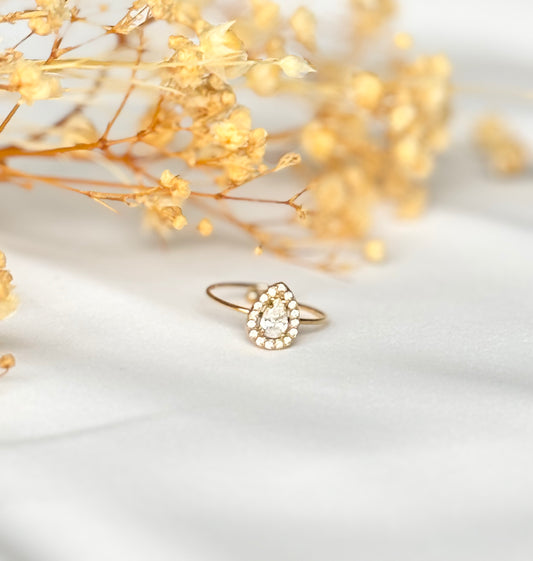 Bague marquise