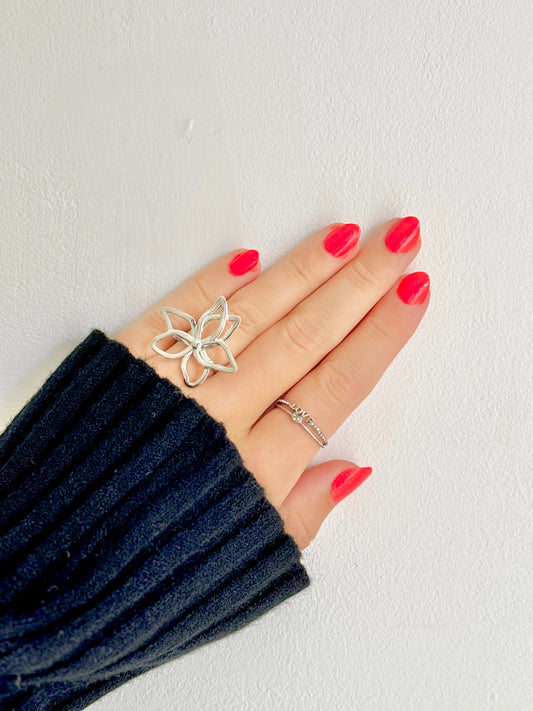 Bague flower
