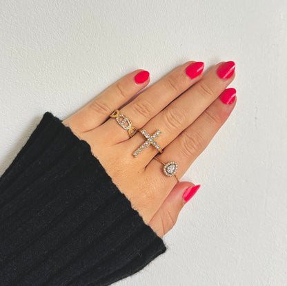 Bague cross